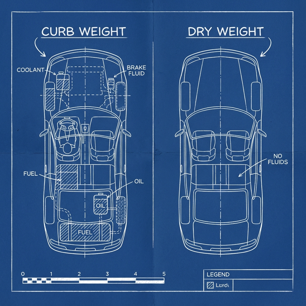 Curb Weight vs Dry Weight