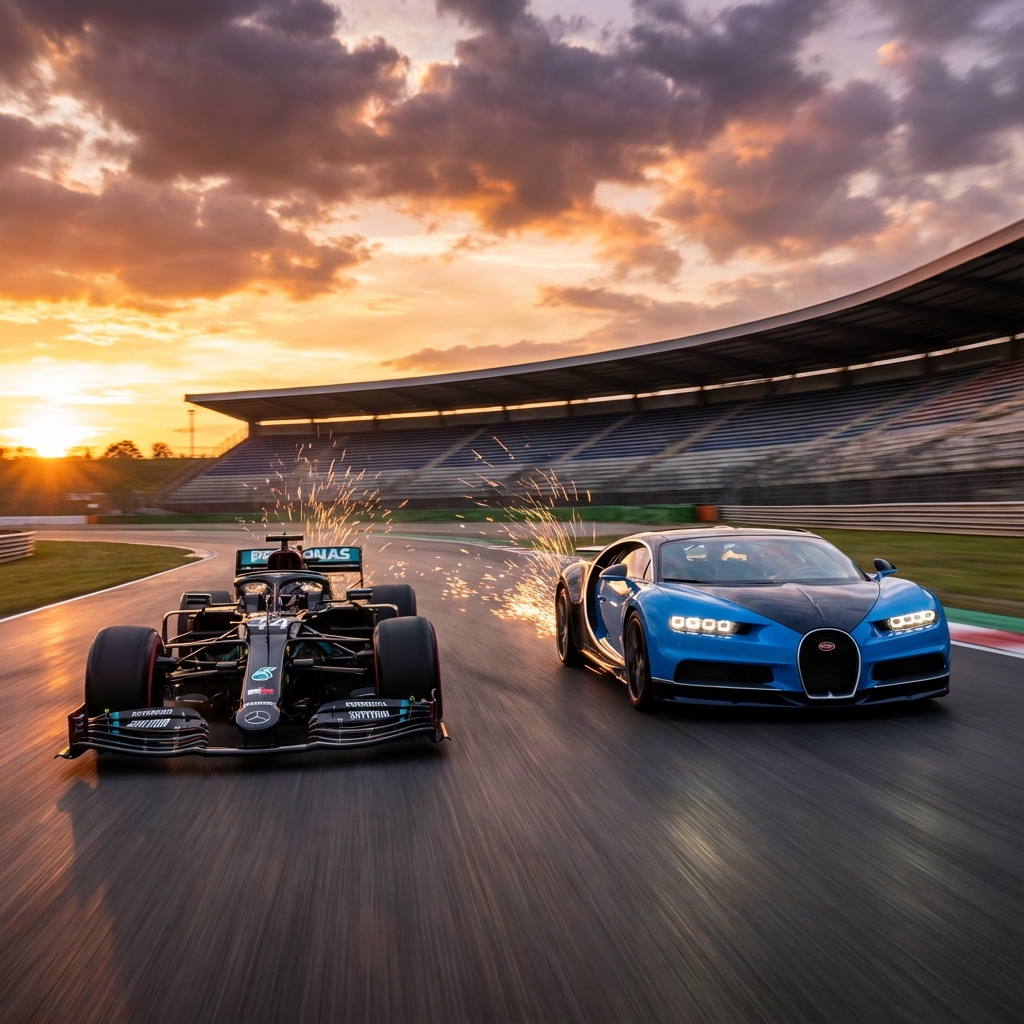 Power to Weight Ratio in Formula 1 vs Road Cars