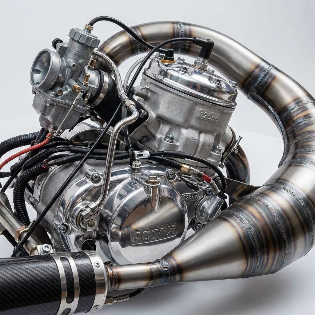 Rotax Kart Engine Detail